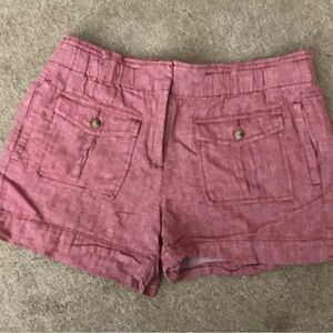 Women's Pink Casual Shorts